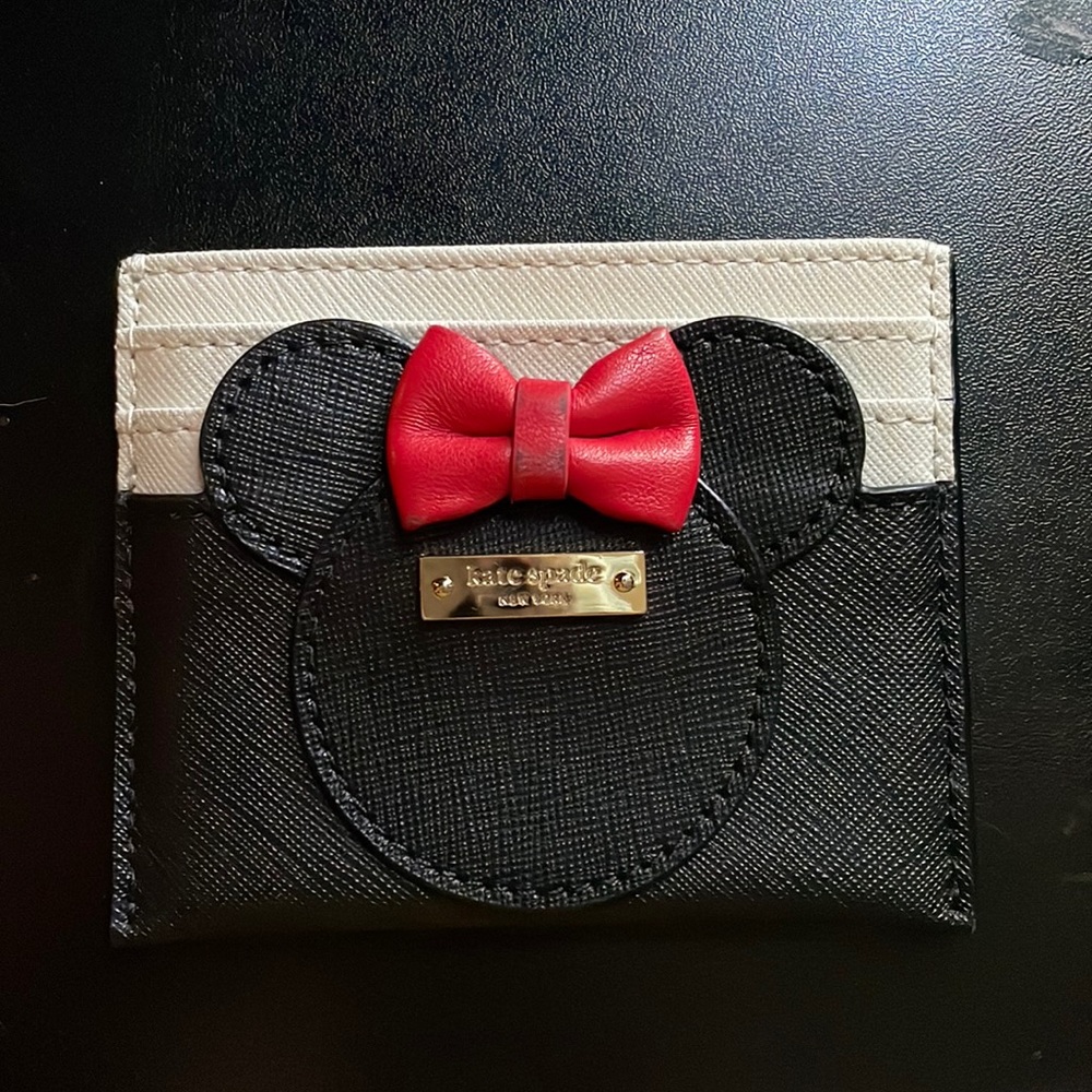 Minnie Mouse Kate spade card holder ❤️